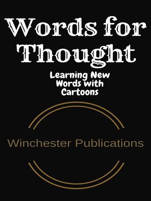 cover image of Words for Thought